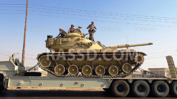 بالصور.. الدفعة الأولى من التعزيزات العسكرية تصل إلى العريش