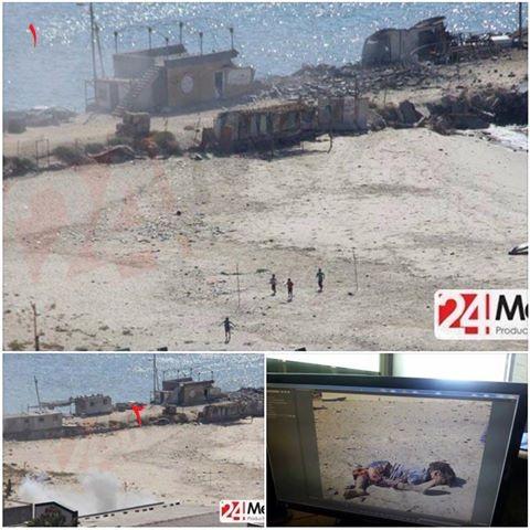 فيديو|إسرائيل تقتل 4 أطفال على شاطئ غزة