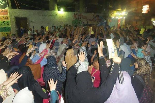 مسيرة مناهضة للانقلاب العسكرى بالغربية