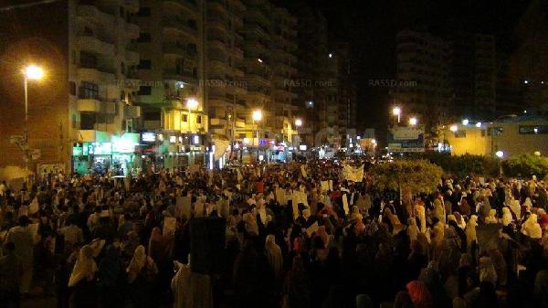 مسيرة لعشرات الآلاف من مؤيدي الشرعية بالمنصور