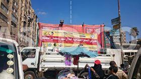 صور | ازدحام مرروي بكفر الدوار بسبب معرض سلع القوات المسلحة