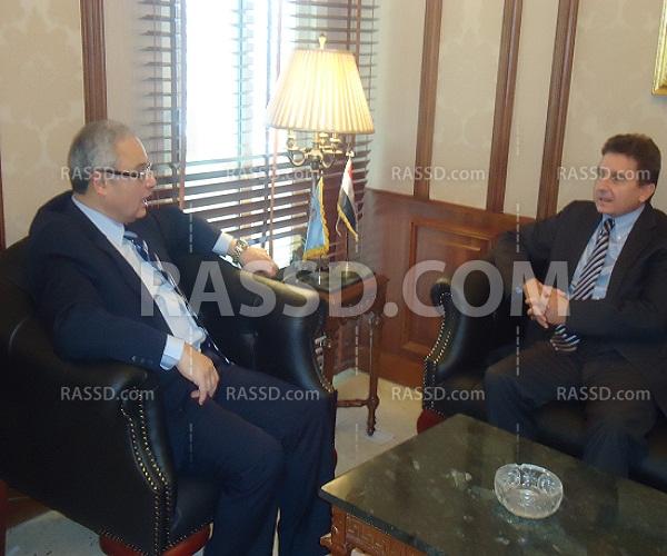 «زعزوع» يلتقي السفير البولندي لبحث سبل التعاون السياحي