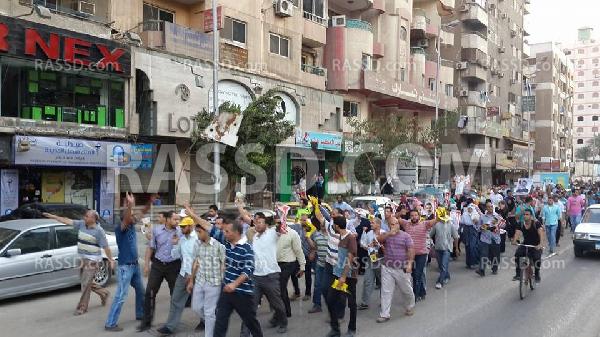 فعاليات مناهضة للانقلاب العسكري بـ”الهرم” و”المهندسين”