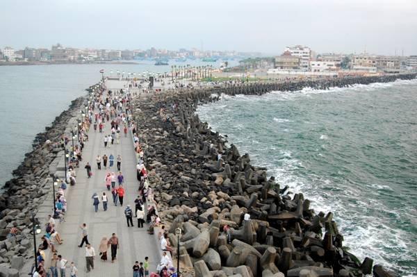 6 خيام في رأس البر لاستقبال الأطفال التائهين في العيد