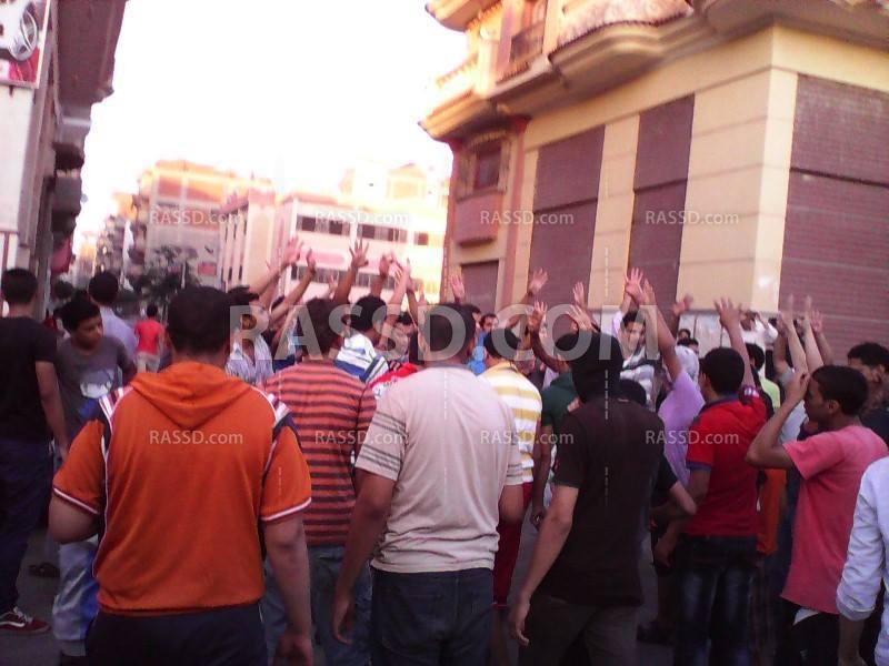 مسيرة لـ “أولتراس حرية” بـ”كفر الشيخ” تضامنًا مع “غزة”