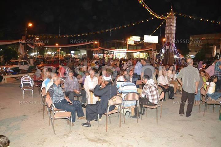 مؤيدون يحتفلون بالوادي الجديد بمناسبة العاشر من رمضان