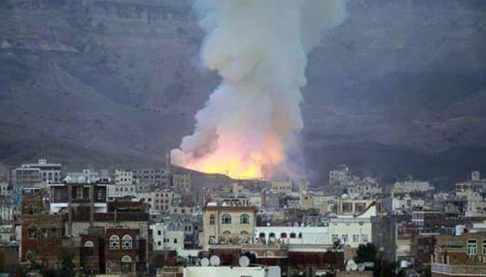 التحالف يغير على مخازن أسلحة الحوثي جنوب العاصمة اليمنية