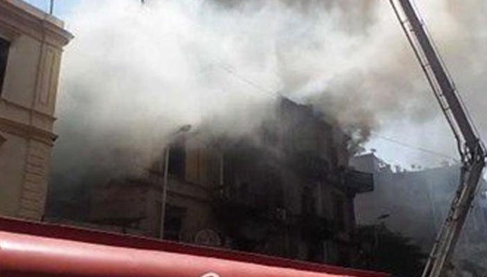 مصرع وإصابة 3 أشخاص بحريق الفجالة