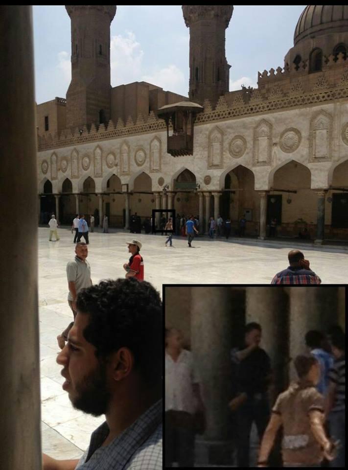 شهود العيان: الأمن أدخل البلطجية الجامع الأزهر