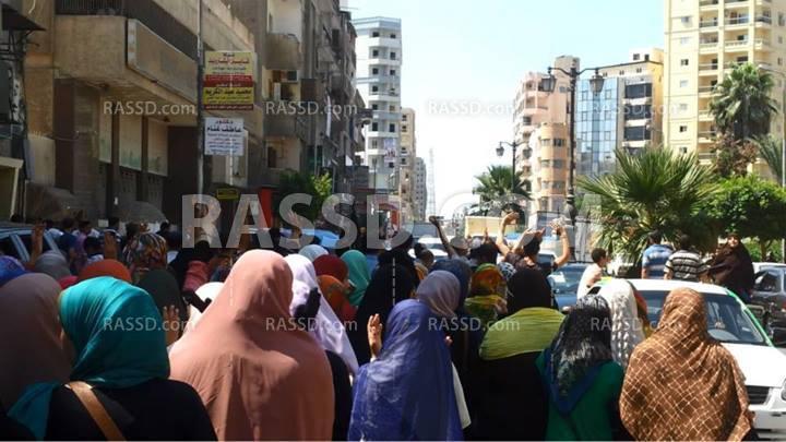 تظاهرة لـ”طلاب ضد الانقلاب” بدمنهور في البحيرة