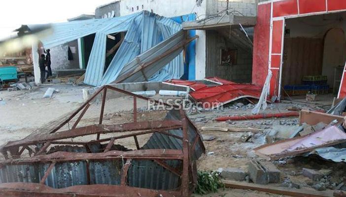 بالصور.. الدمار يلحق بمنطقة قوز أبو رعد في الشيخ زويد