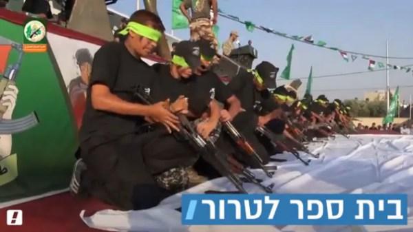 بالفيديو.. عروض عسكرية لأطفال غزة ترعب الاحتلال الإسرائيلي