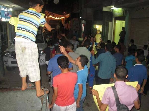 تظاهرة بـ”العريش” للمطالبة بفتح معبر رفح