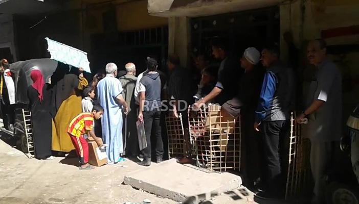 بالصور.. الطوابير وسوء جودة الخبز ينذران بفشل المنظومة بأسيوط