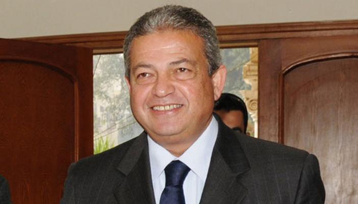 وزير الرياضة يحضر لقاء القمة