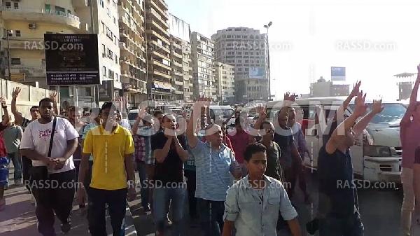 مسيرة لـ”شباب ضد الانقلاب” على كورنيش الأسكندرية