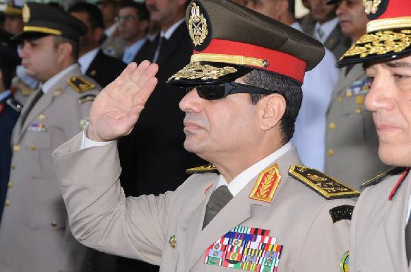 كلمة مدير الكلية الحربية تشكر السيسي وتتجاهل الرئيس المؤقت