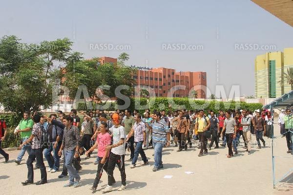 وقفة بمعهد “العاشر من رمضان” تنديدًا بممارسات أمن الانقلاب