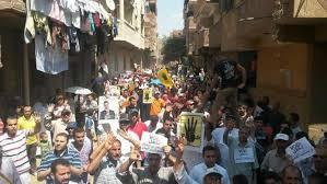 العياط بالجيزة تنتفض تضامنًا مع غزة