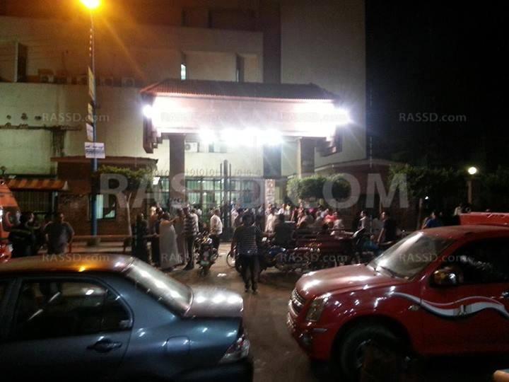 مصادر طبية بالمنصورة:وفاة مجند و إصابة 24