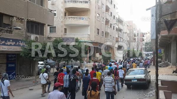 مسيرة مناهضة للانقلاب في “الهرم”  قبيل الإفطار