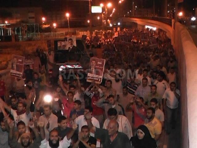 رافضو الانقلاب بالفيوم: خطاب السيسي دعوة صريحة للحرب الأهلية