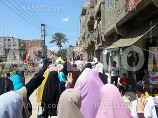 فعاليات حاشدة لثوار دمياط تنديدا بانقلاب العسكر