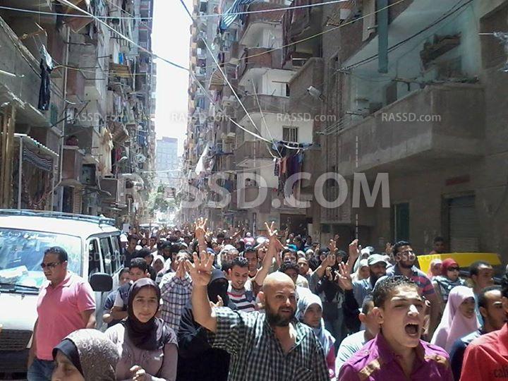 انتفاضة حاشدة بدمياط في مليونية “عيد الشهداء”