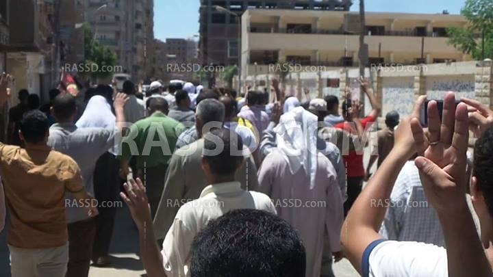 3 تظاهرات حاشدة بمدينة الفيوم رفضًا لانقلاب العسكر