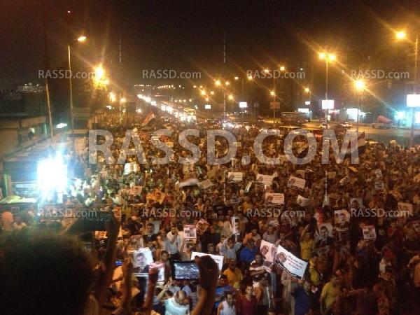 الآلاف ينطلقون من “النور” إلى رابعة” قبل “جمعة الفرقان”