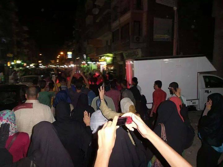 تظاهرات في “الإسماعيلية” رفضًا بحكم العسكر