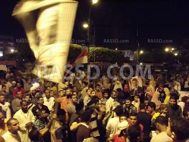 مسيرة ببني سويف لرفض دعوة الاحتشاد والتفويض