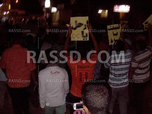 مسيرة حاشدة بسوهاج مناهضة للانقلاب ومتضامنة مع غزة