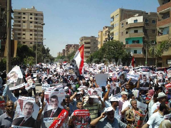 بالبث المباشر.. حلوان تحتشد في مليونية إسقاط الانقلاب