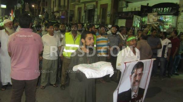 متظاهرو أسيوط: “وحياة دمك يا شهيد ثورة تاني من جديد”