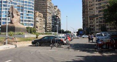 امن الانقلاب يغلق ميدان النهضة ومحيط جامعة القاهرة