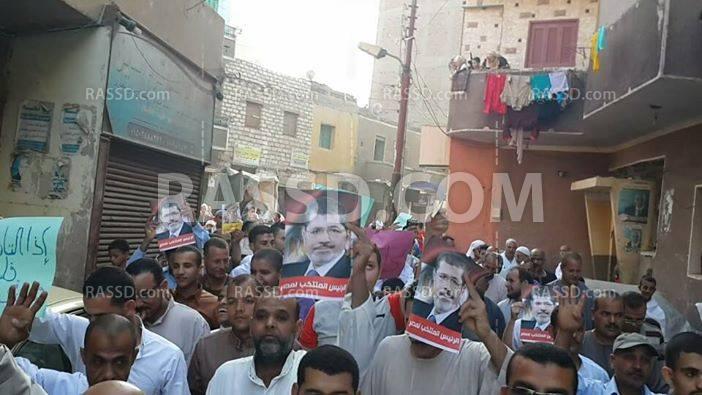 المنيا تنتفض دعما للشرعية