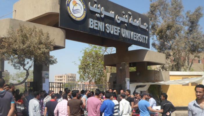 استقبال طلاب المرحلة الأولى من تنسيق الثانوية العامة ببني سويف