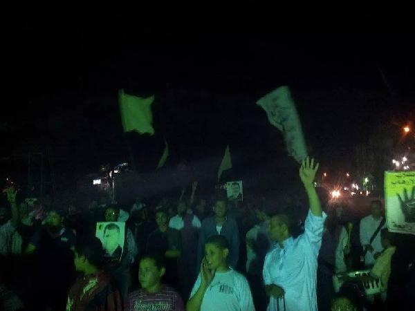 مسيرة مناهضة للانقلاب في”السادات” بالمنوفية