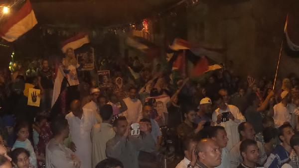 مسيرة مناهضة للانقلاب في مسقط رأس”مرسي” بـ”الشرقية”