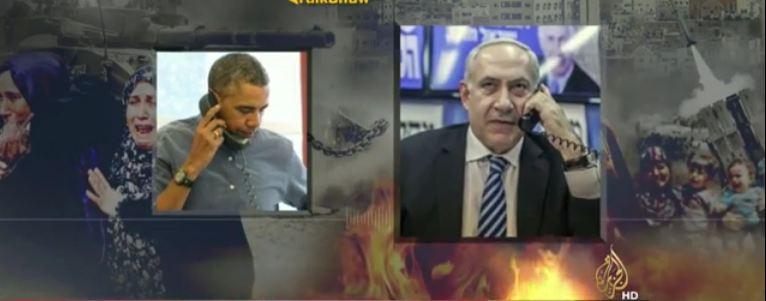 فيديو | نص المحادثة الهاتفية بين “نتنياهو” و”أوباما” حول غزة