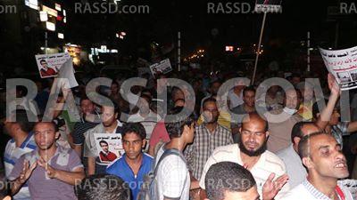 مسيرة حاشدة لرافضي الانقلاب تتجه إلى المخابرات الحربية