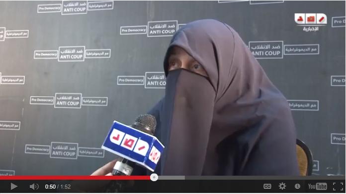 فيديو..زوجة الشاطر لـ”رصد”: النصر آت لا محالة بإذن الله