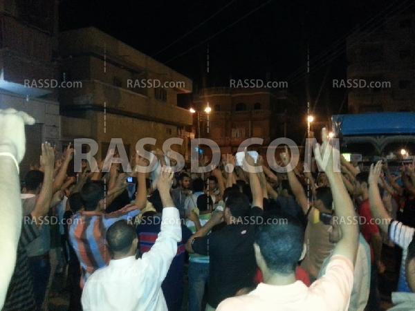 وقفه  لـ”عفاريت ضد الانقلاب” بـ”البحيرة” تضامنًا مع “غزة”