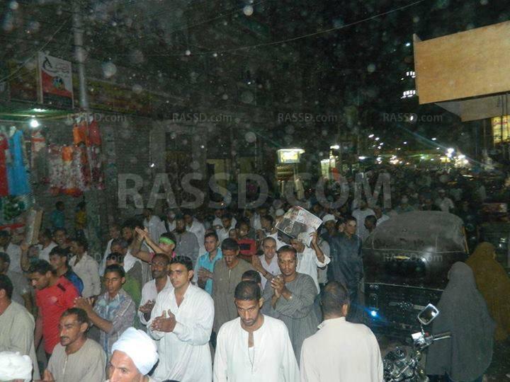 مسيرة حاشدة بالفيوم للرد على بيان الوزراء