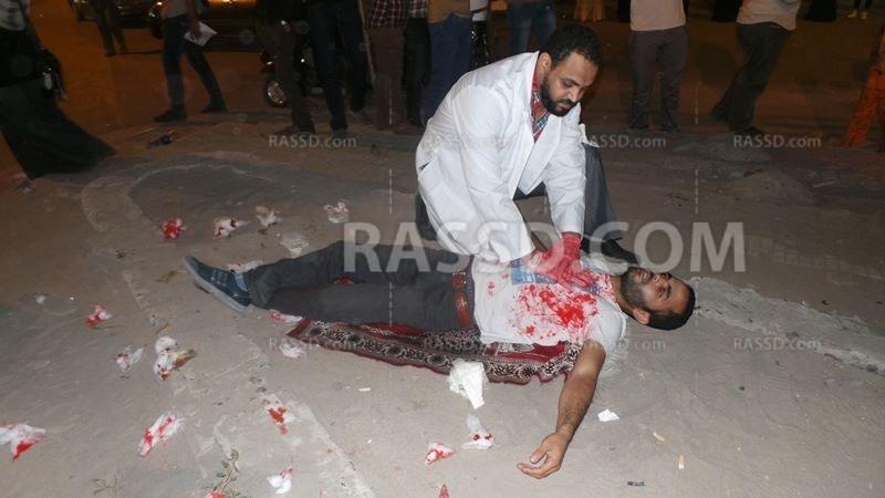 “عسكر ما يحكمش” في كفر الشيخ للتنديد بمجزرة رابعة