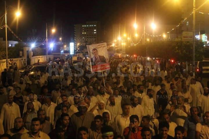 تحالف دعم الشرعية بمطروح يشارك في مليونية اليوم