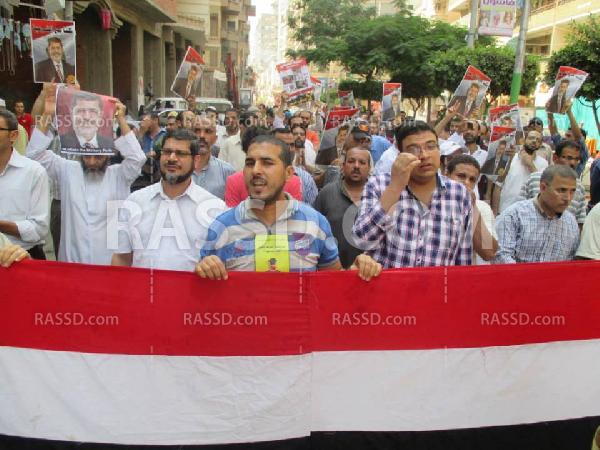 وقفة حاشدة بالشرقية في جمعة مصر ضد الانقلاب