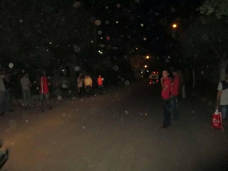 سلسلة بشرية في مدينة “تلا” بـ”المنوفية” تنديدًا بالانقلاب