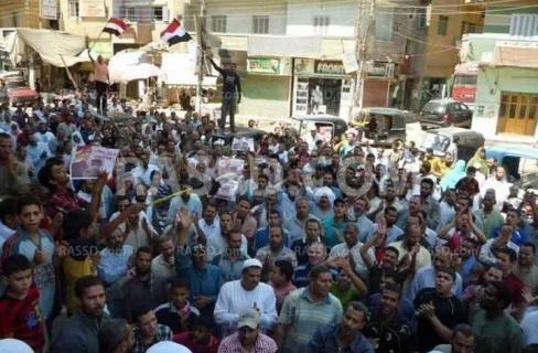 بث مباشر لتظاهرات رافضي الانقلاب بالمنيا